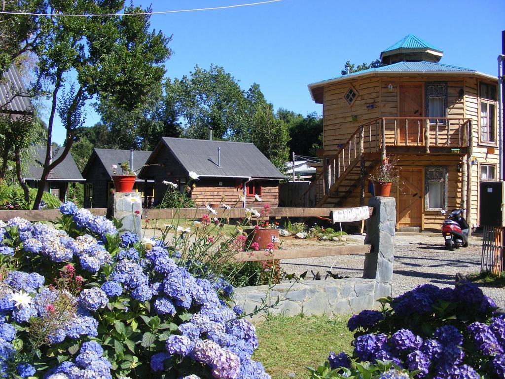 Отель Cabanas Las Hortensias Ньебла Экстерьер фото