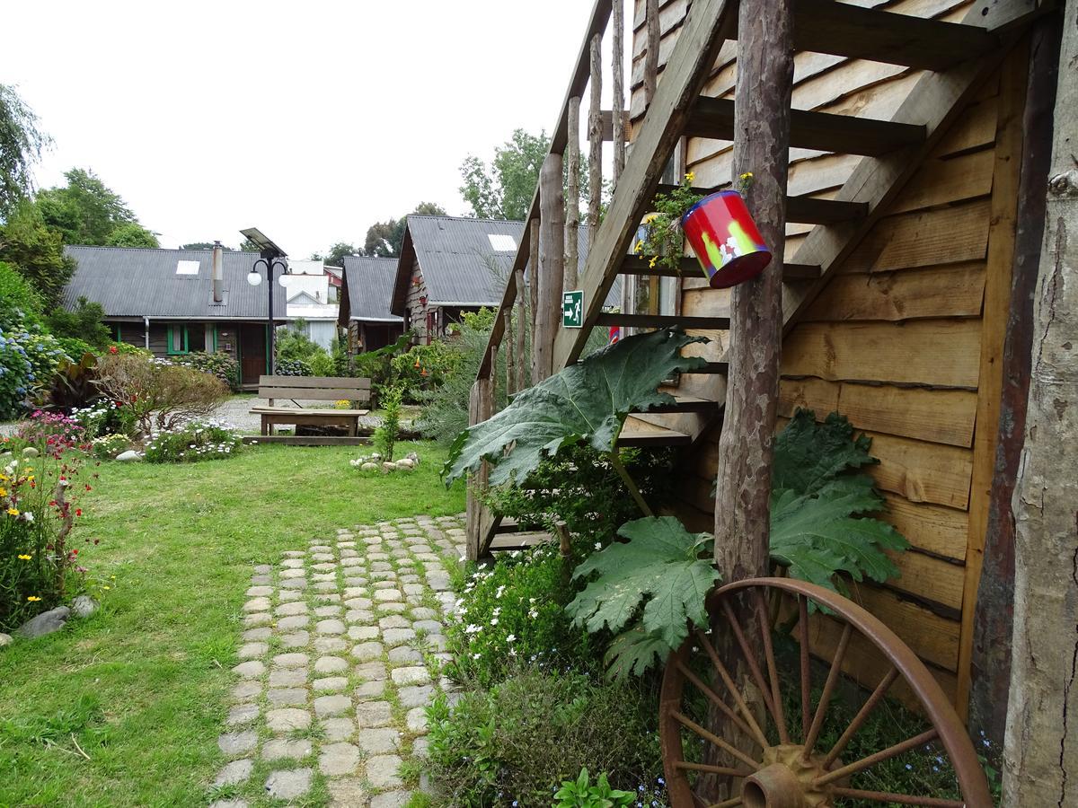 Отель Cabanas Las Hortensias Ньебла Экстерьер фото