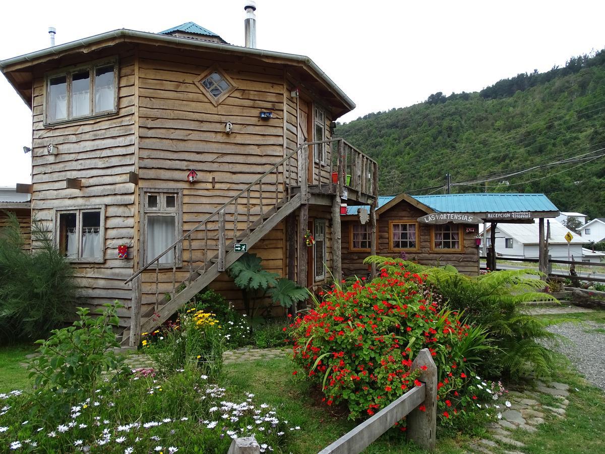 Отель Cabanas Las Hortensias Ньебла Экстерьер фото