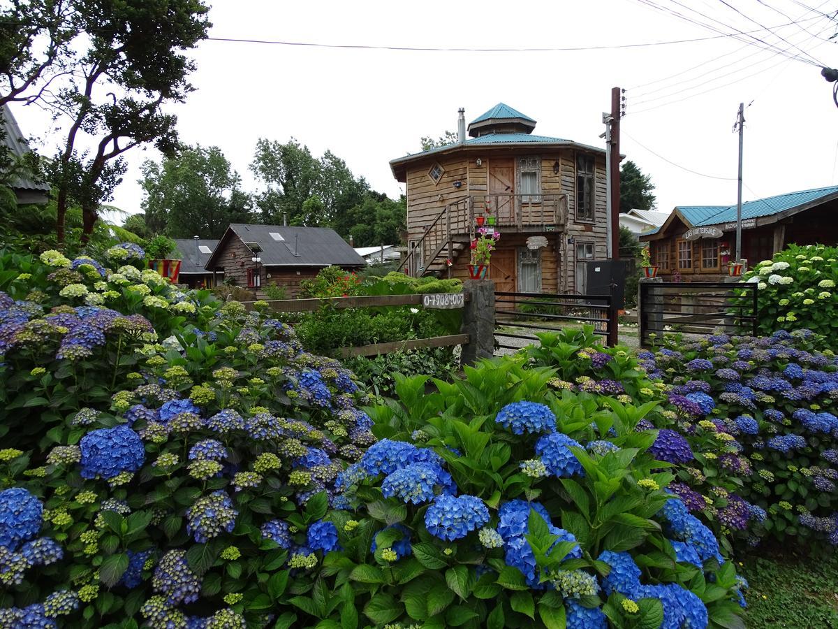 Отель Cabanas Las Hortensias Ньебла Экстерьер фото