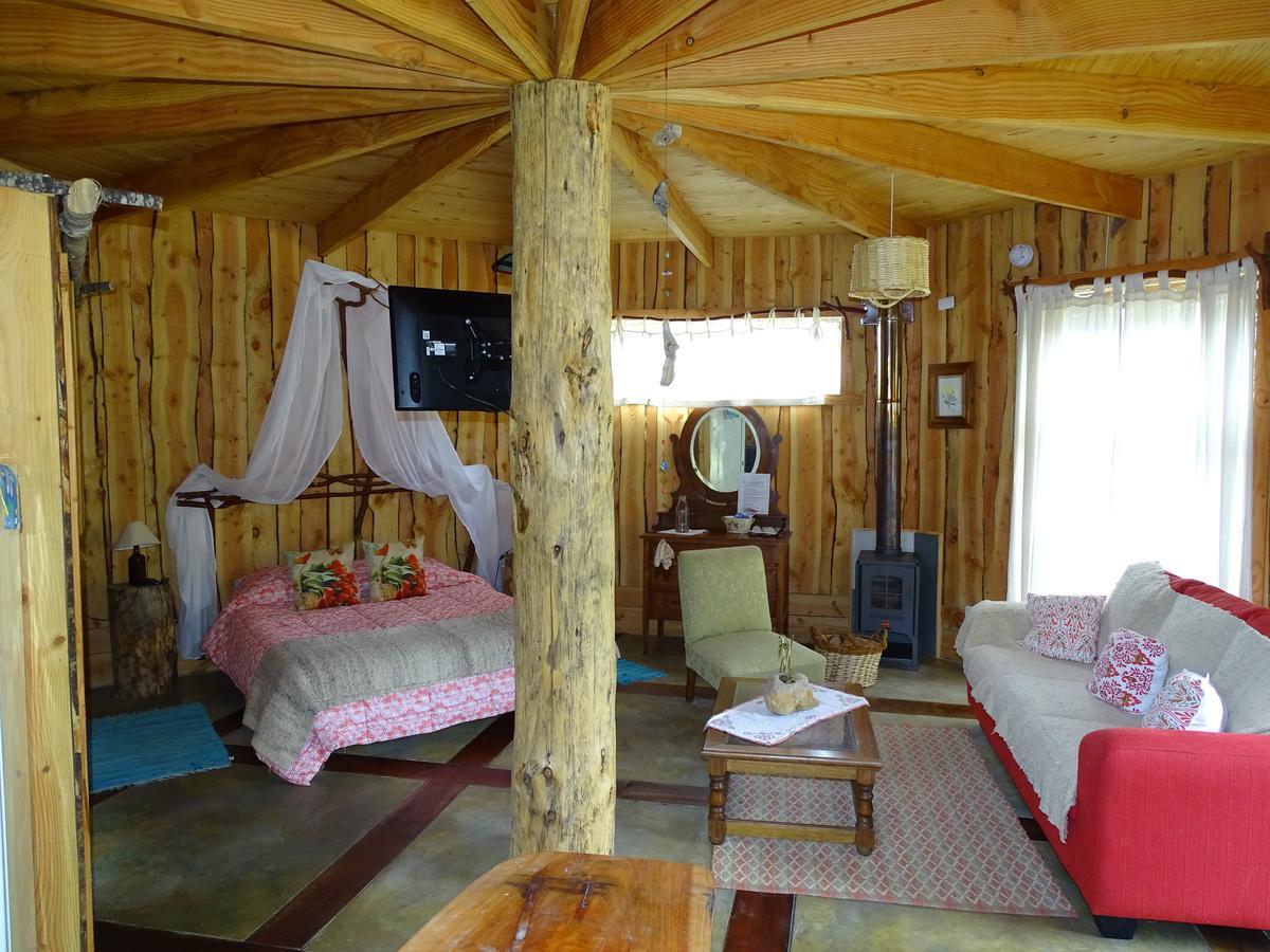 Отель Cabanas Las Hortensias Ньебла Экстерьер фото