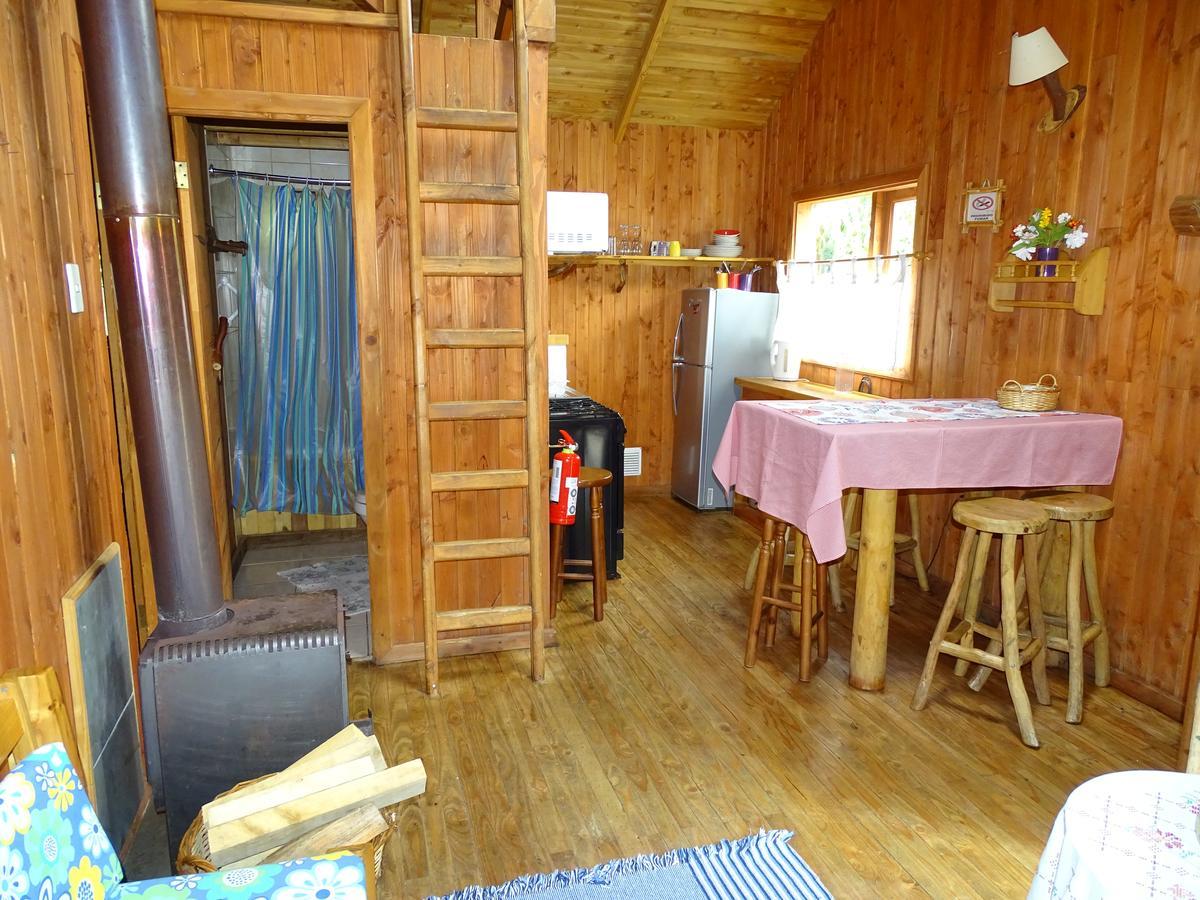 Отель Cabanas Las Hortensias Ньебла Экстерьер фото
