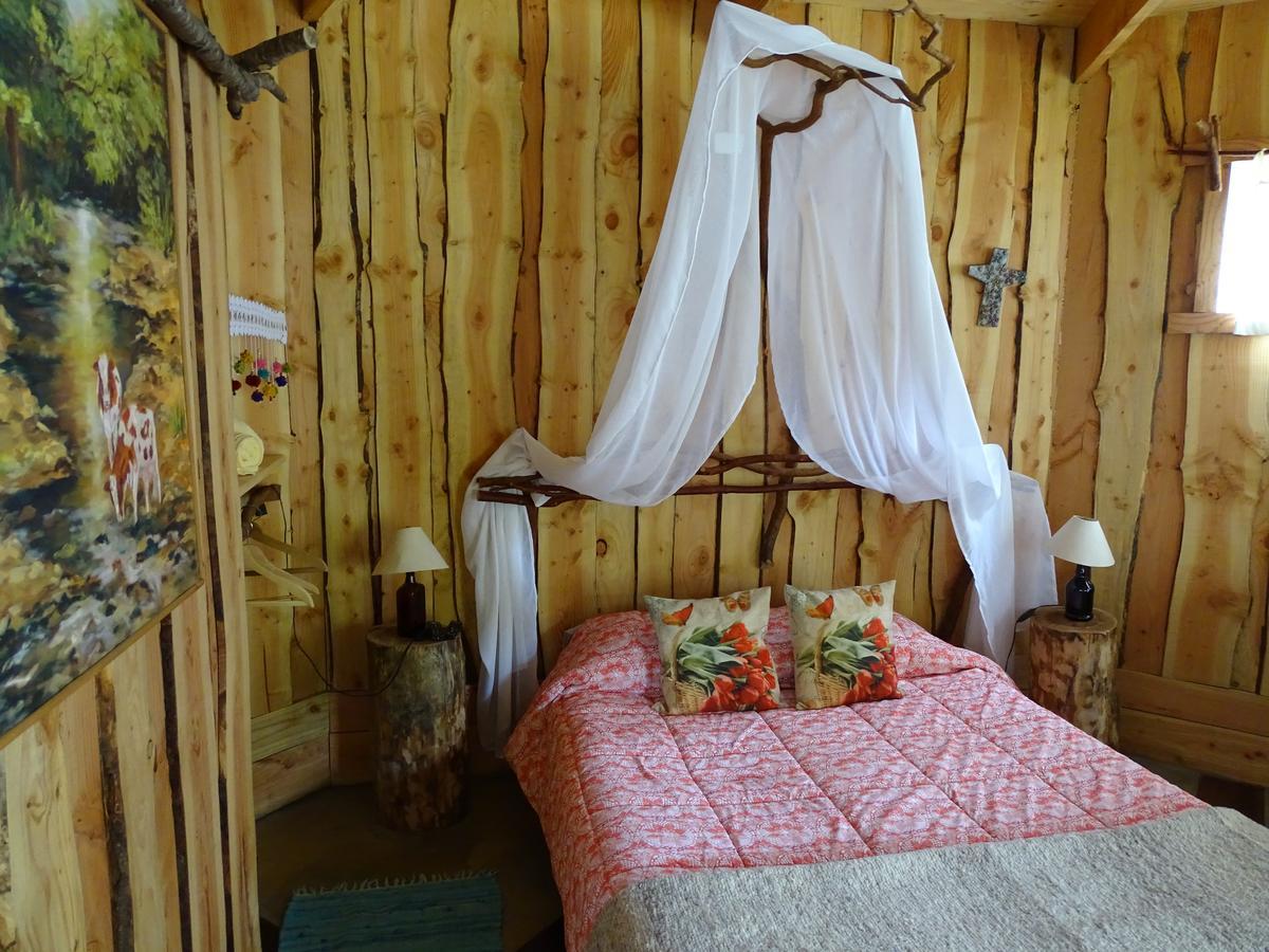 Отель Cabanas Las Hortensias Ньебла Экстерьер фото
