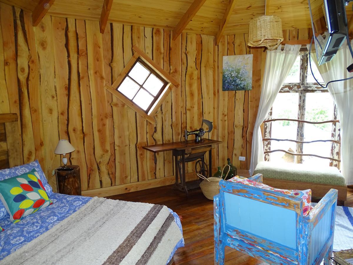 Отель Cabanas Las Hortensias Ньебла Экстерьер фото